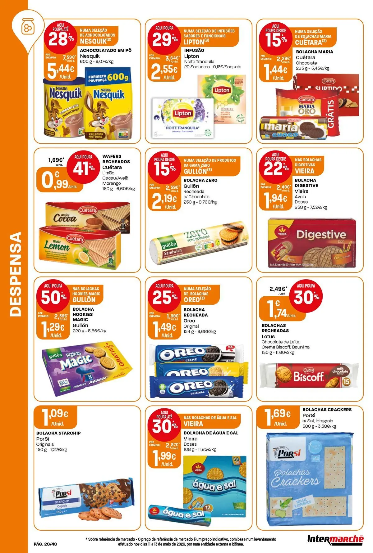 Intermarché Isto é que são preços BAIXOS! » de 18/06/2026 - 24/06/2026 | Página: 28