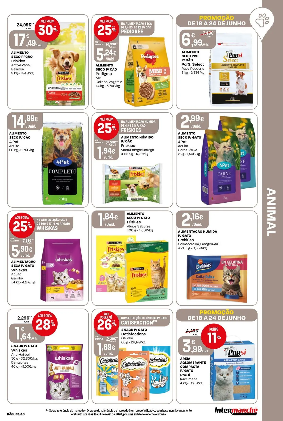 Intermarché Isto é que são preços BAIXOS! » de 18/06/2026 - 24/06/2026 | Página: 33