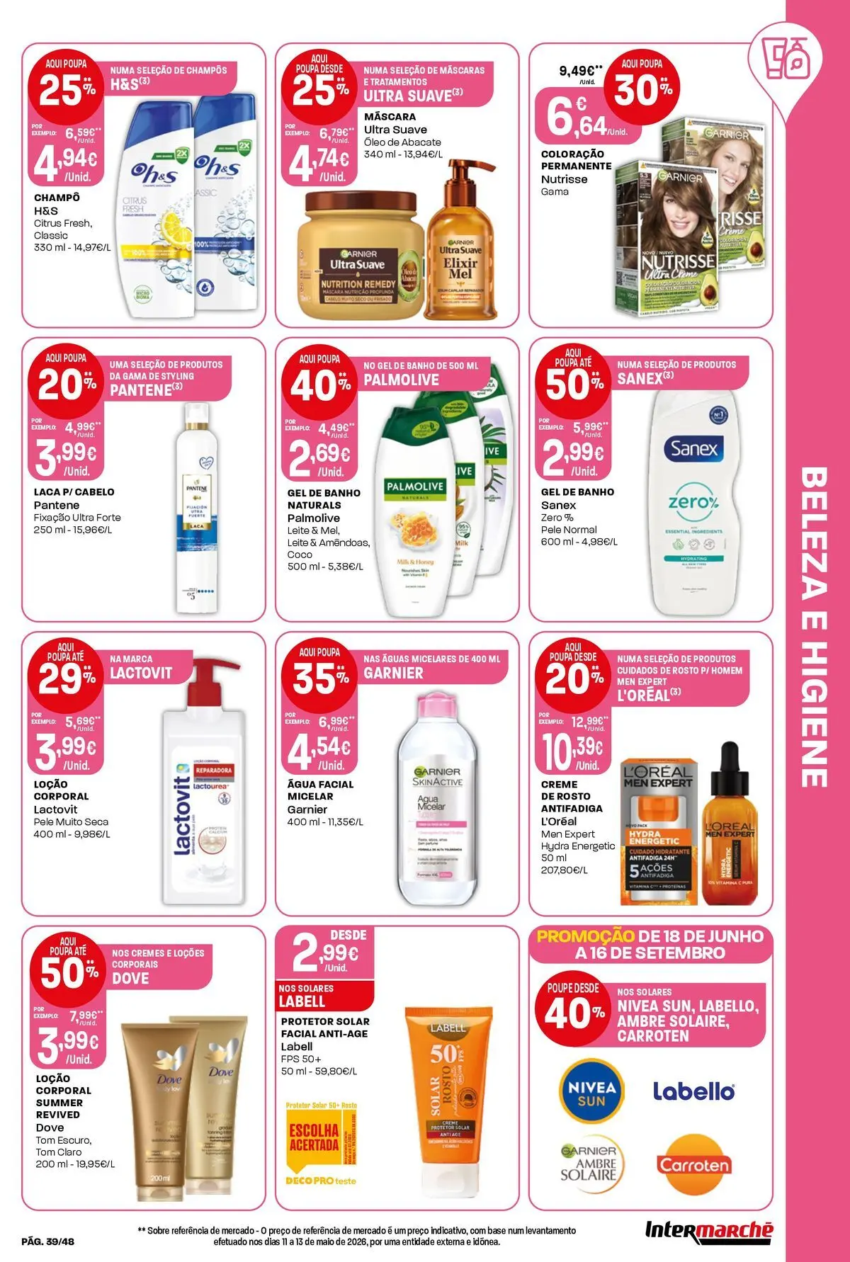 Intermarché Isto é que são preços BAIXOS! » de 18/06/2026 - 24/06/2026 | Página: 39