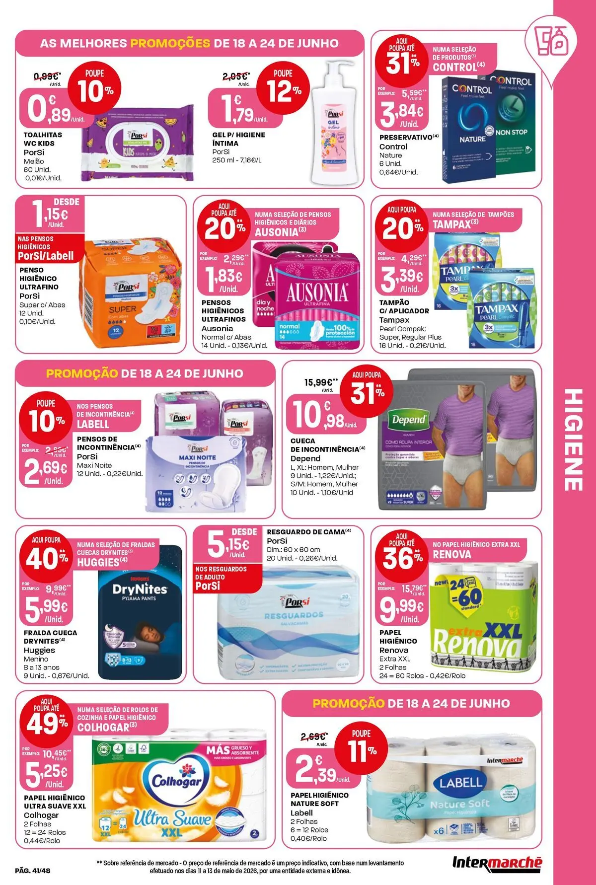 Intermarché Isto é que são preços BAIXOS! » de 18/06/2026 - 24/06/2026 | Página: 41