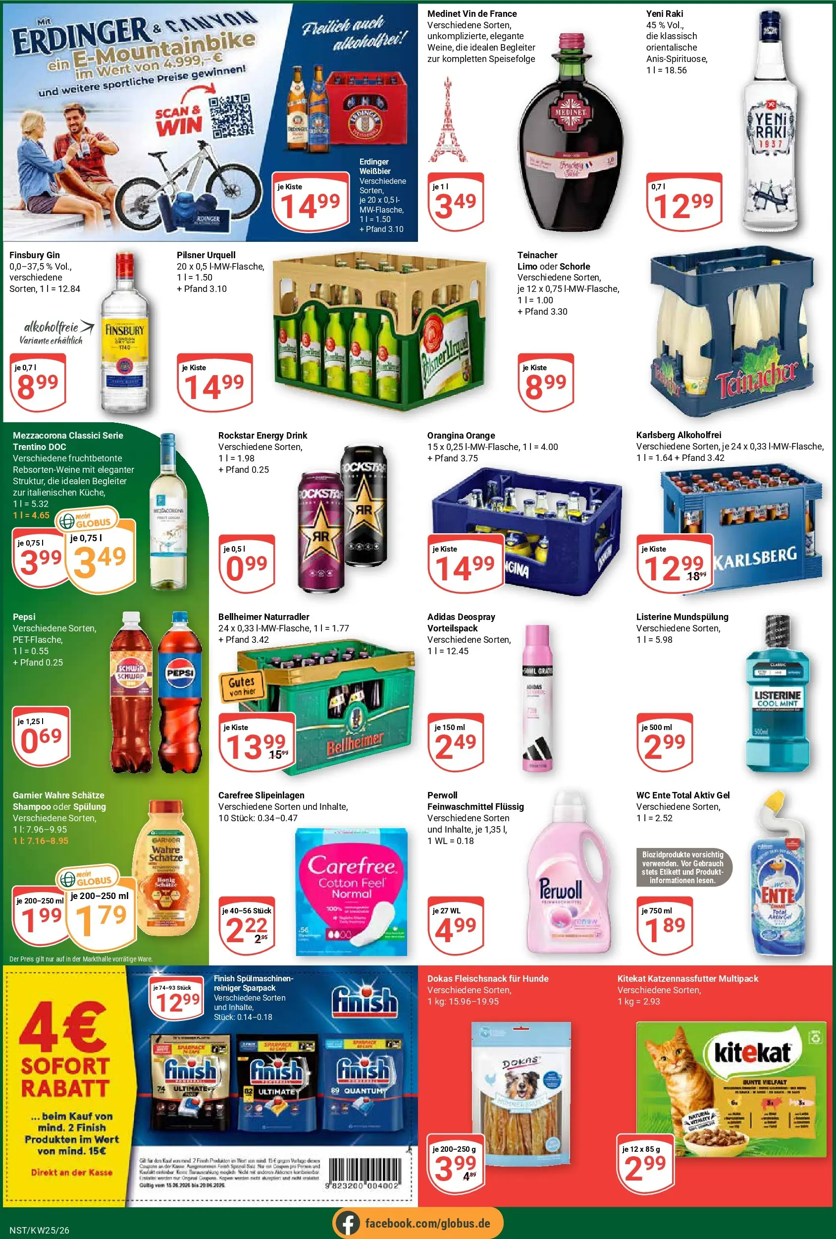 Globus Prospekt Neustadt (ab 15.06.2026) » Angebote online | Seite: 9 | Produkte: Spülung, Grat, Deospray, Pepsi