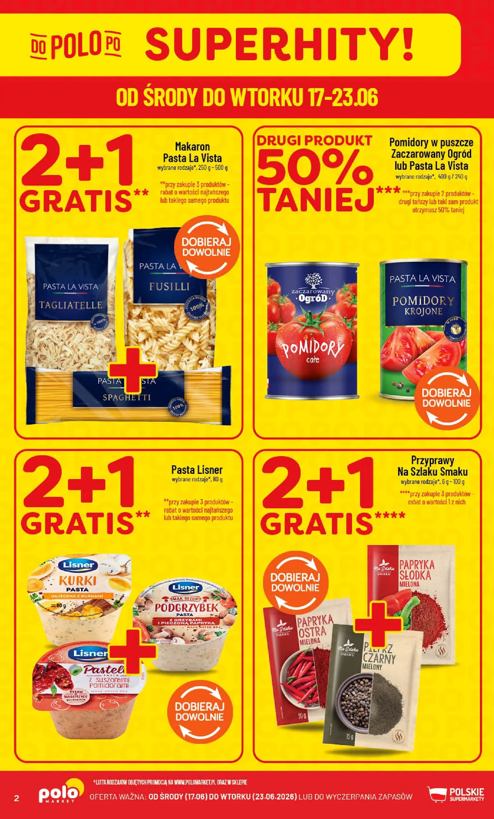 Nowa POLOmarket gazetka od jutra 17.06.2026 | Strona: 2