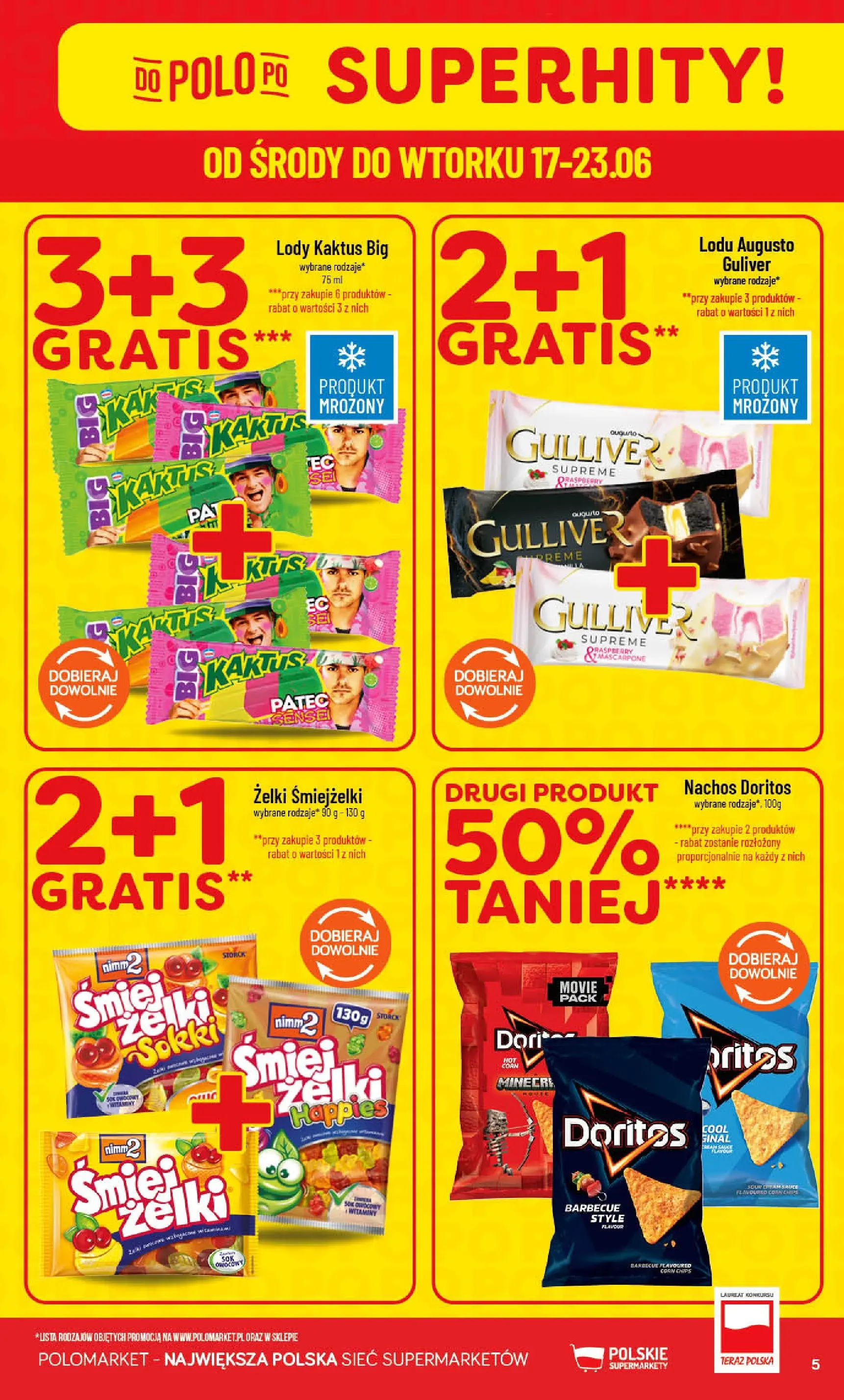 Nowa POLOmarket gazetka od jutra 17.06.2026 | Strona: 5