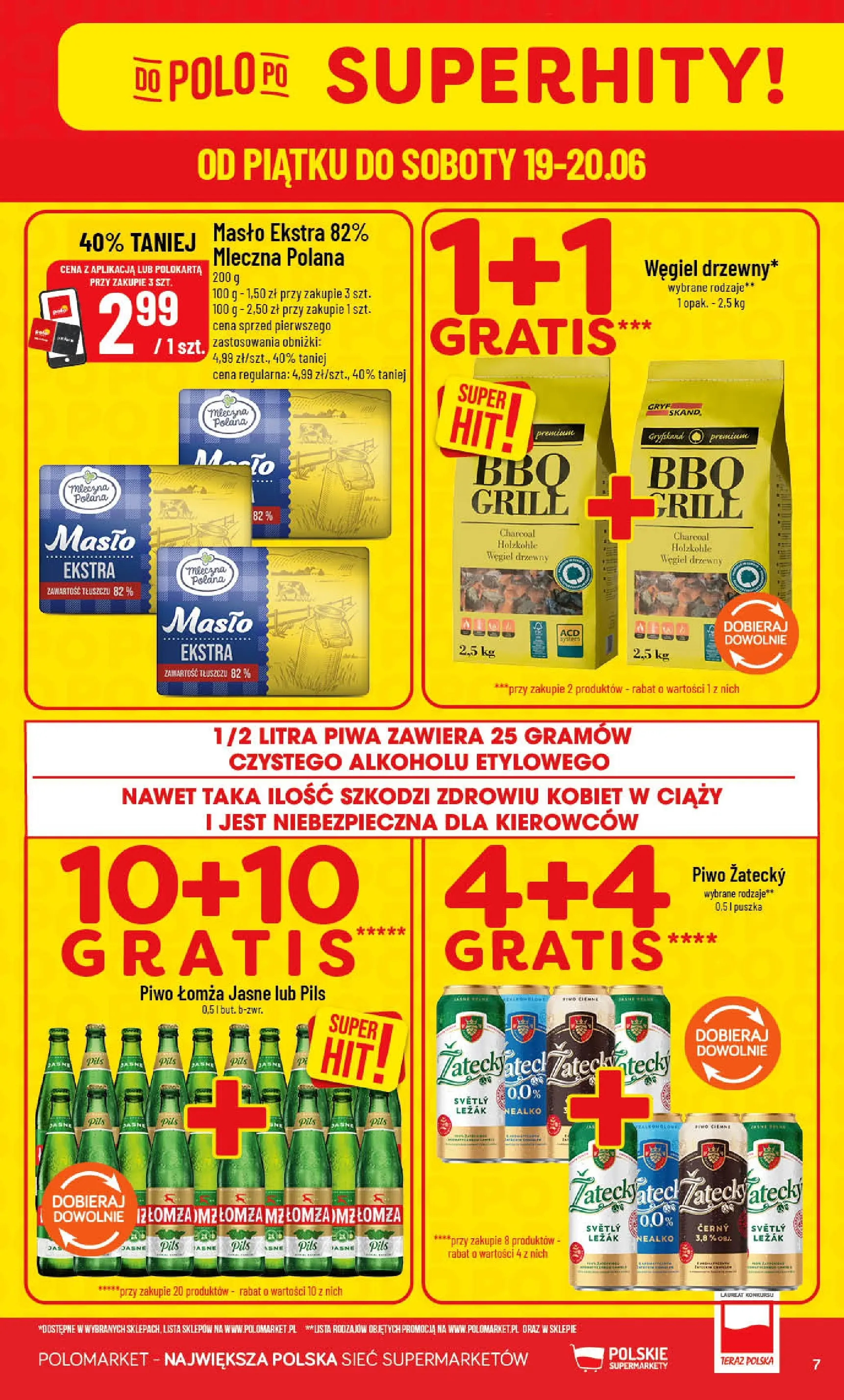 Nowa POLOmarket gazetka od jutra 17.06.2026 | Strona: 7