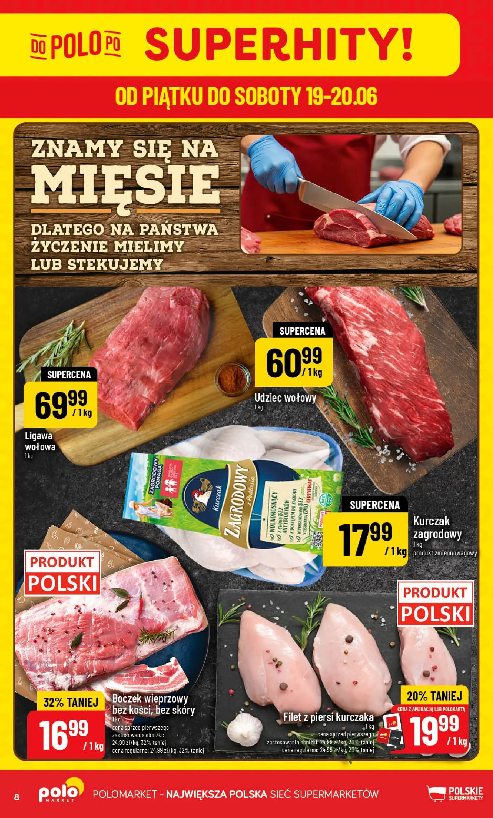 Nowa POLOmarket gazetka od jutra 17.06.2026 | Strona: 8