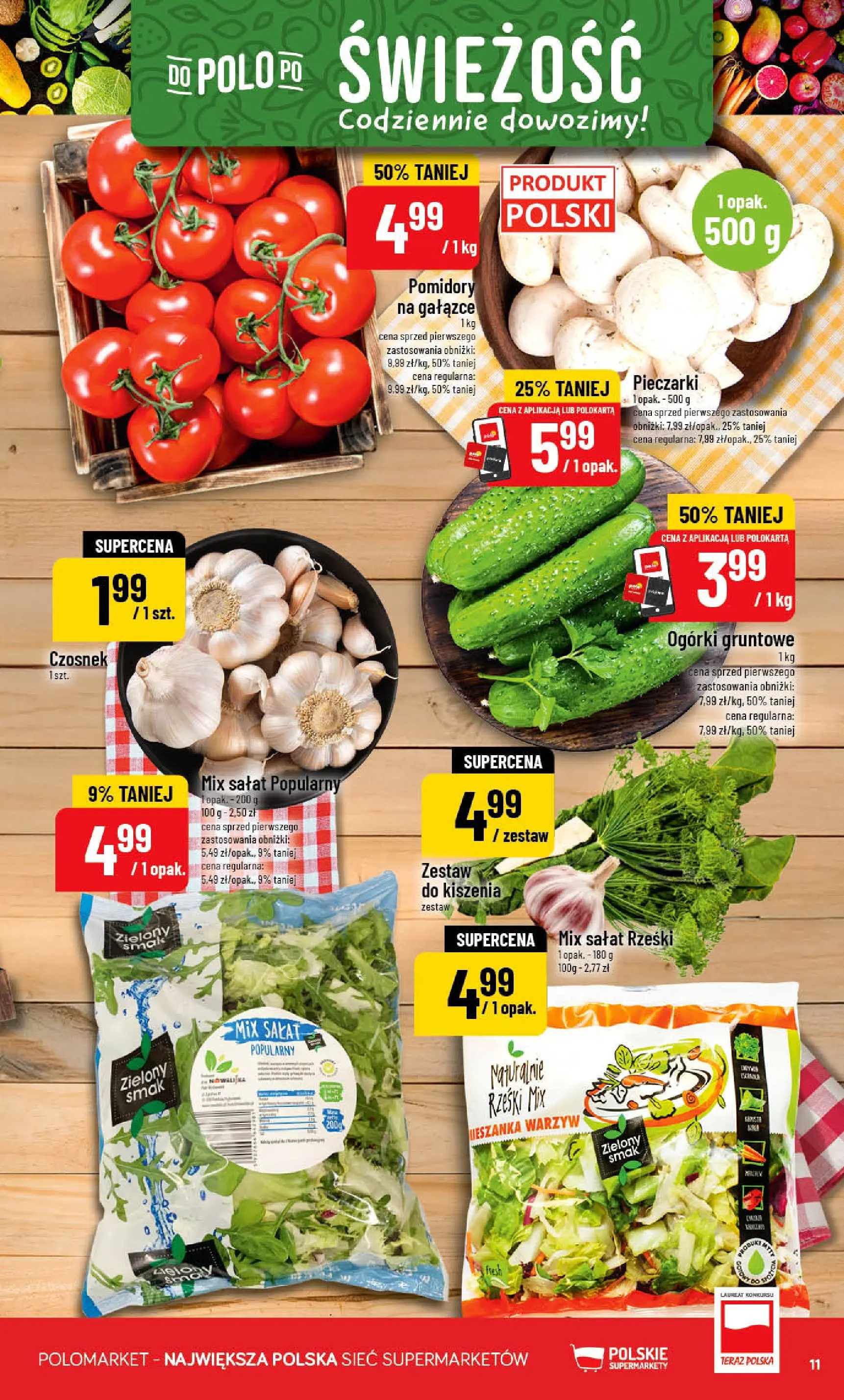 Nowa POLOmarket gazetka od jutra 17.06.2026 | Strona: 11
