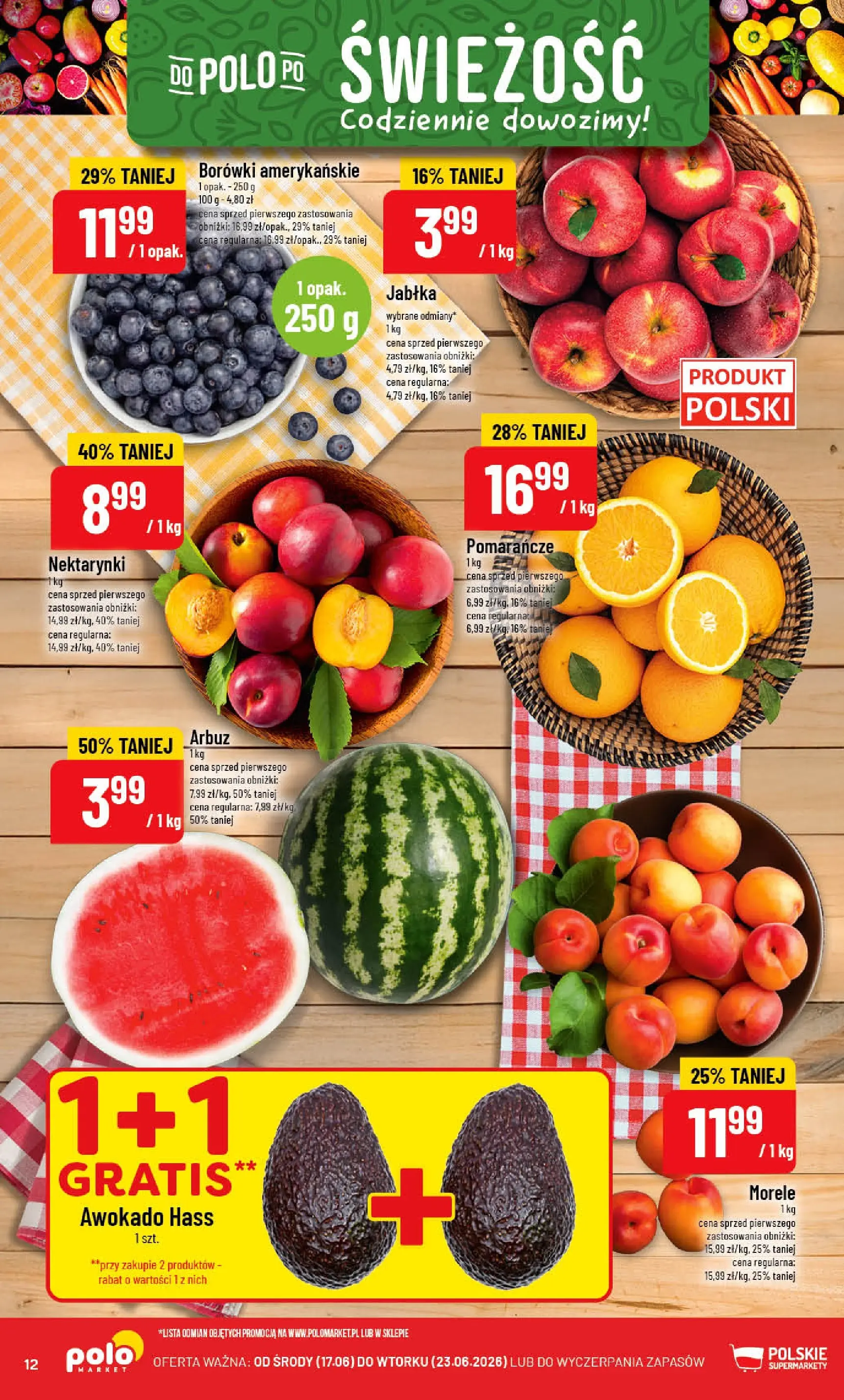 Nowa POLOmarket gazetka od jutra 17.06.2026 | Strona: 12