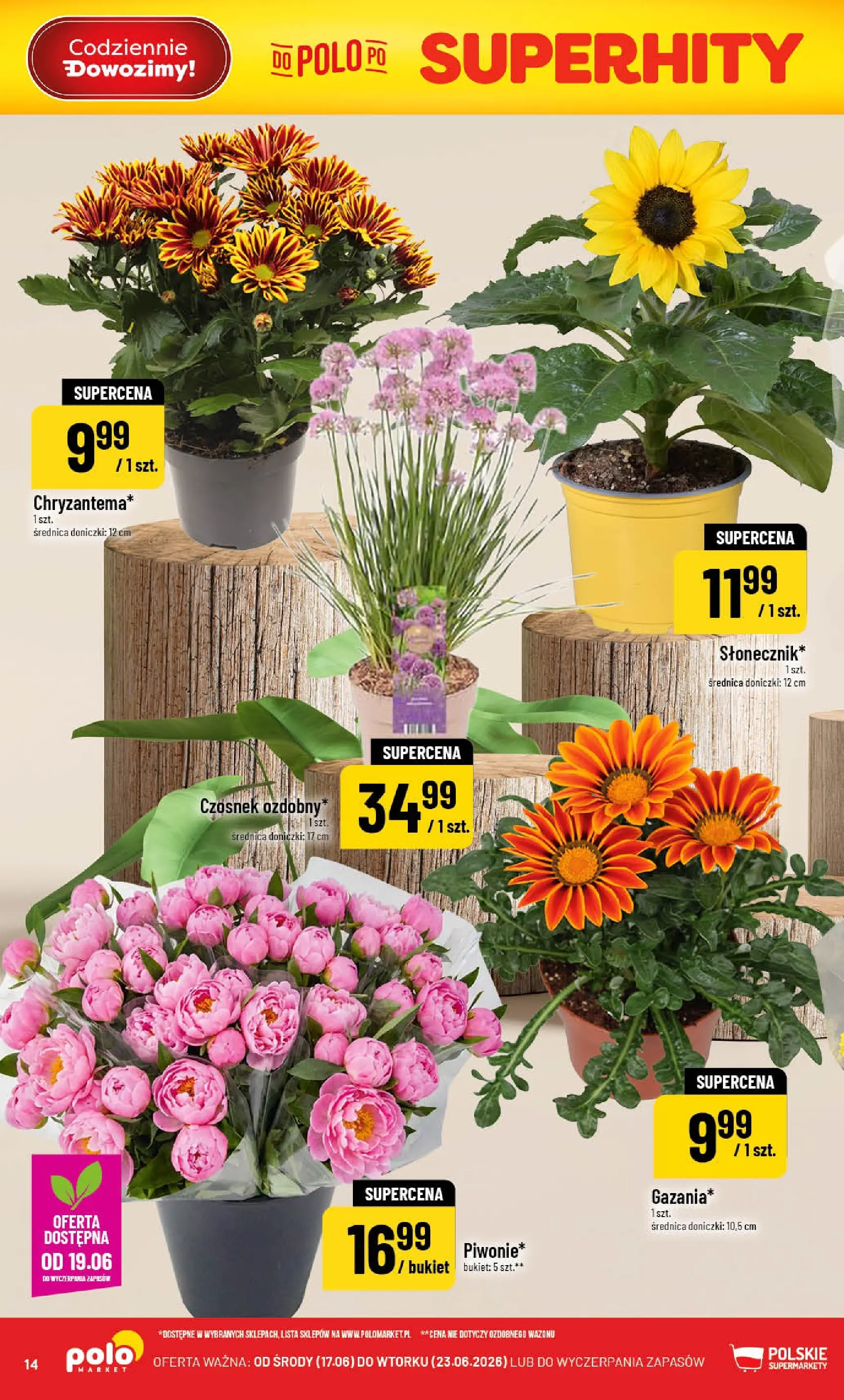 Nowa POLOmarket gazetka od jutra 17.06.2026 | Strona: 14