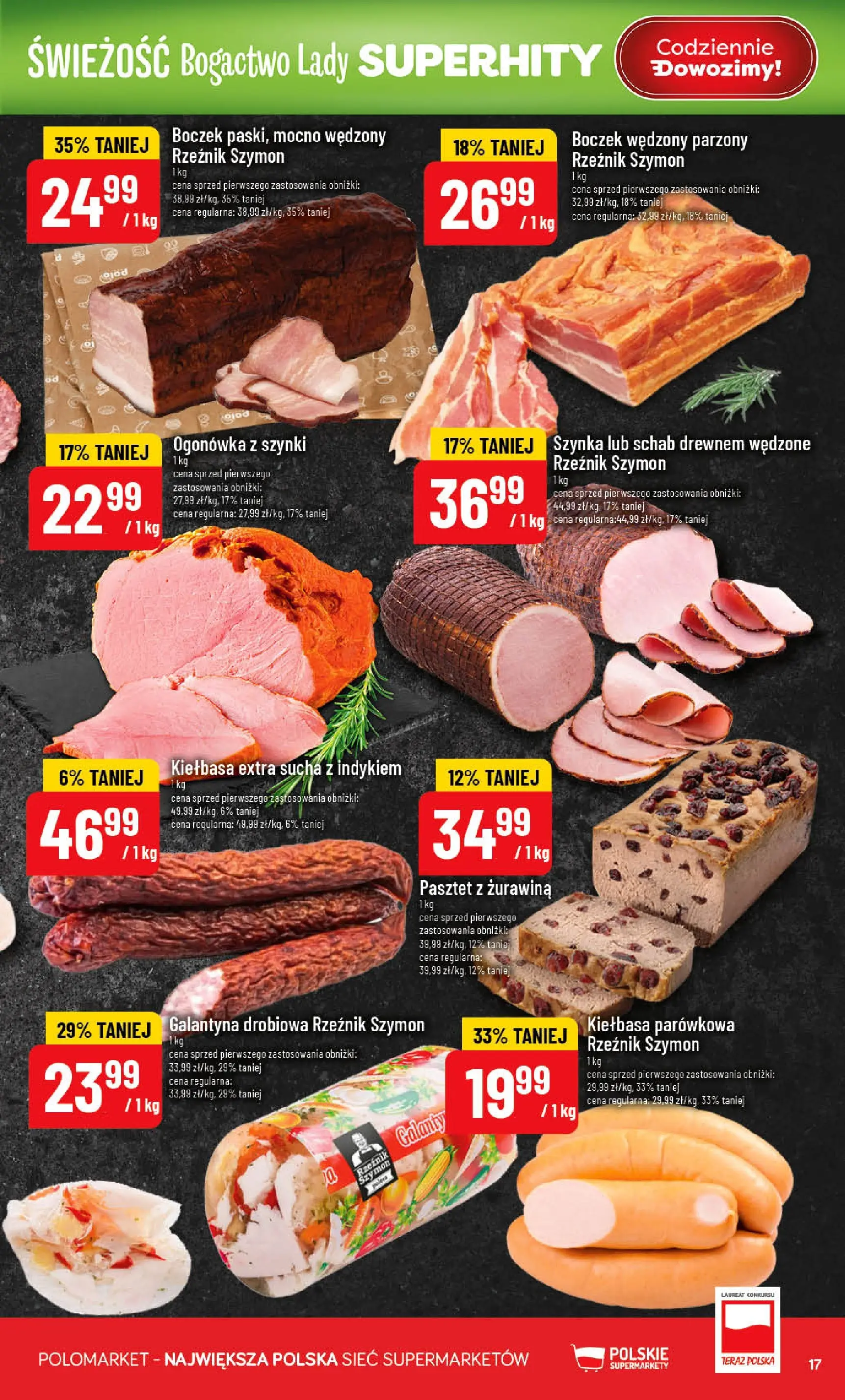 Nowa POLOmarket gazetka od jutra 17.06.2026 | Strona: 17