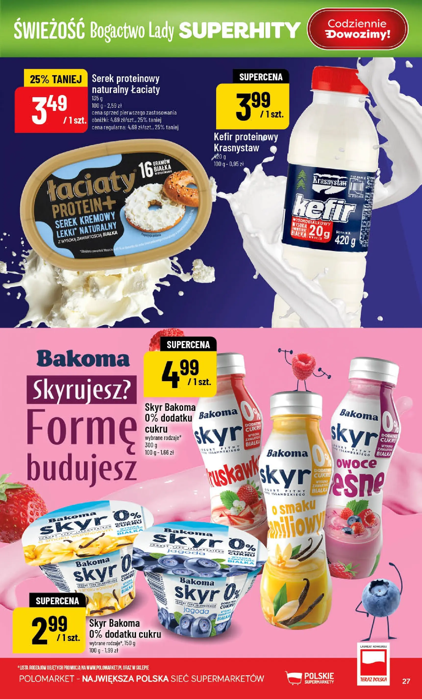 Nowa POLOmarket gazetka od jutra 17.06.2026 | Strona: 27