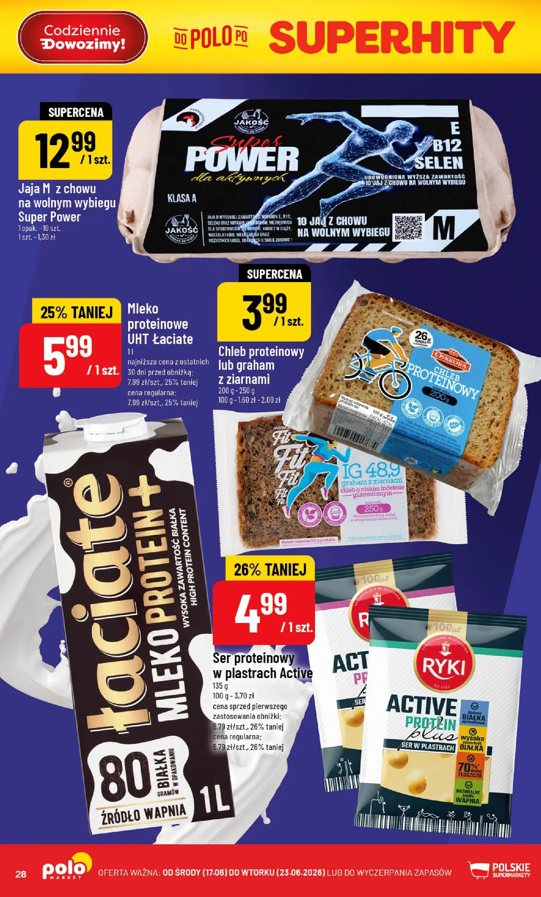 Nowa POLOmarket gazetka od jutra 17.06.2026 | Strona: 28