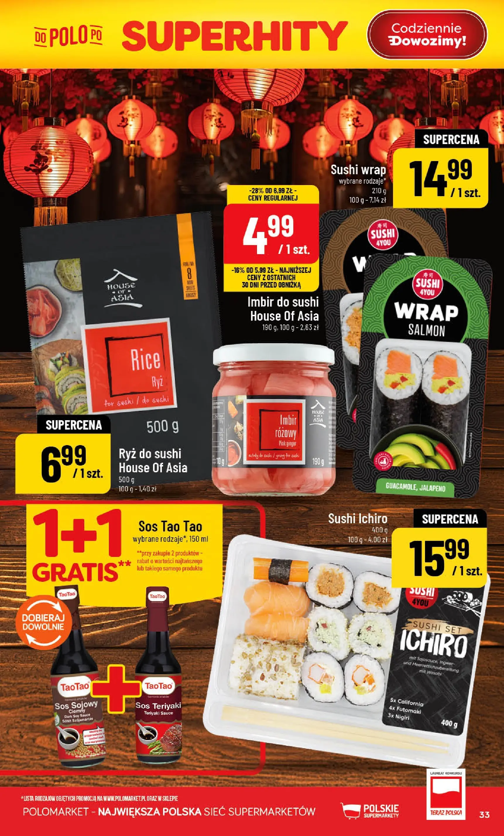 Nowa POLOmarket gazetka od jutra 17.06.2026 | Strona: 33