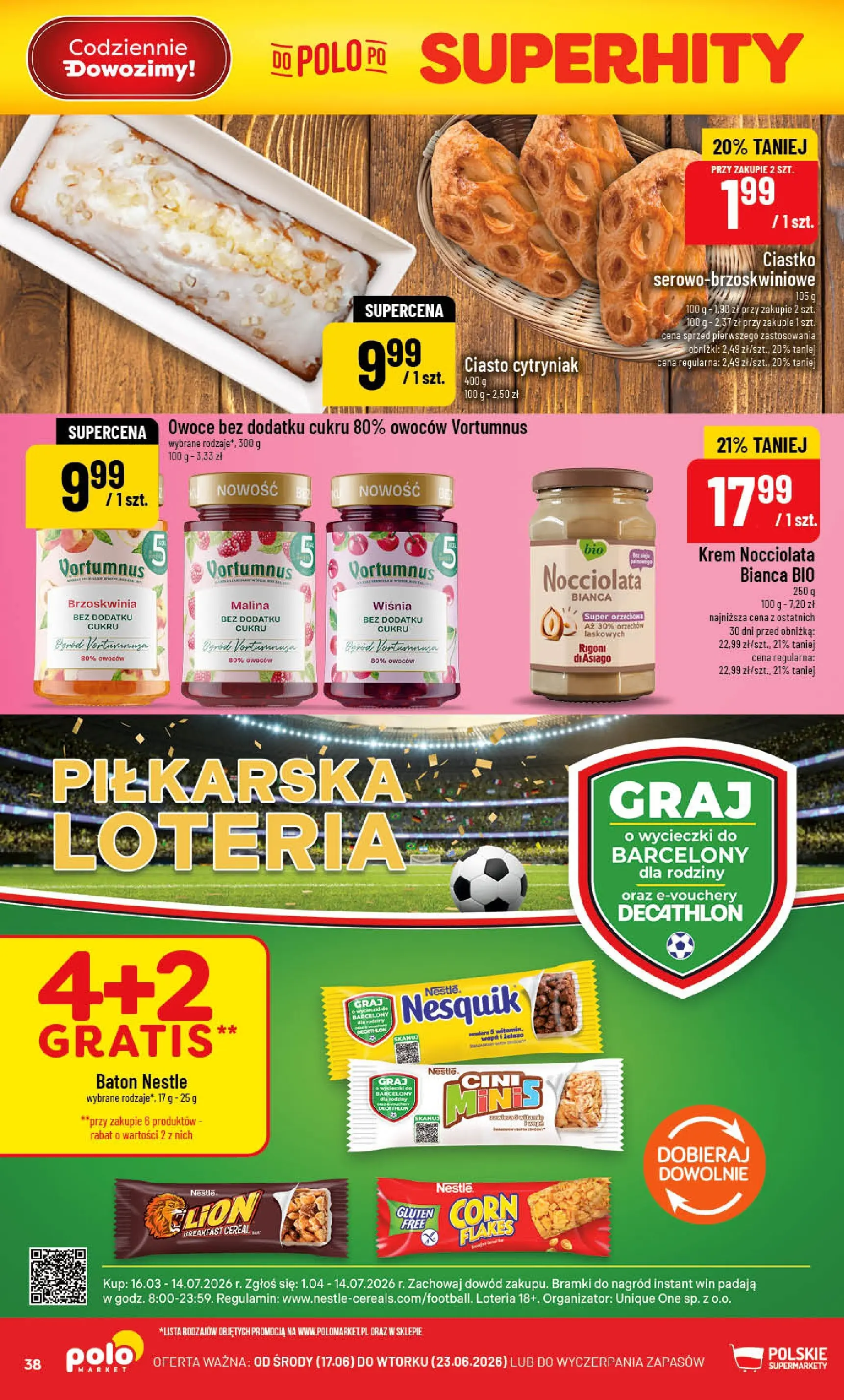 Nowa POLOmarket gazetka od jutra 17.06.2026 | Strona: 38