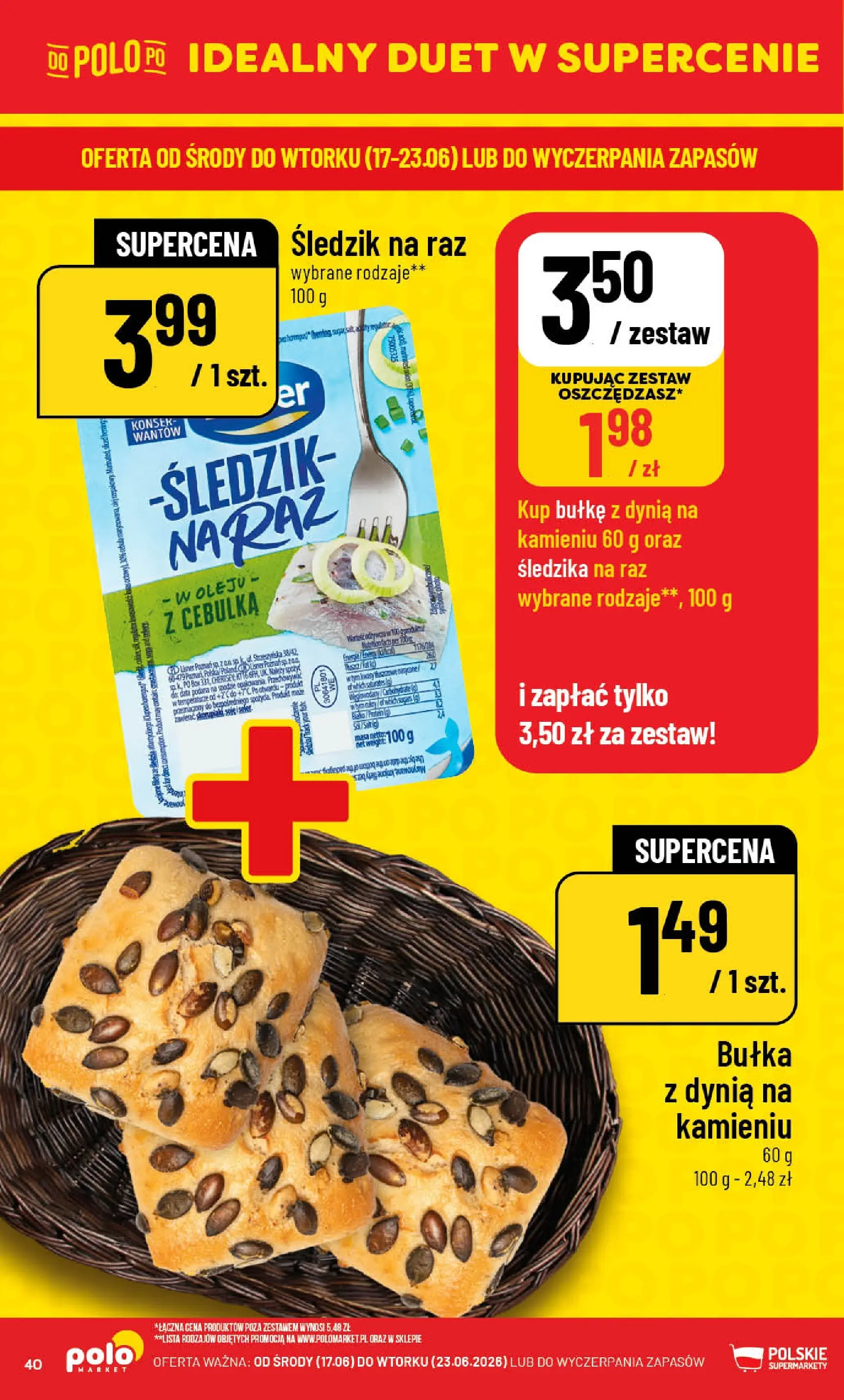 Nowa POLOmarket gazetka od jutra 17.06.2026 | Strona: 40