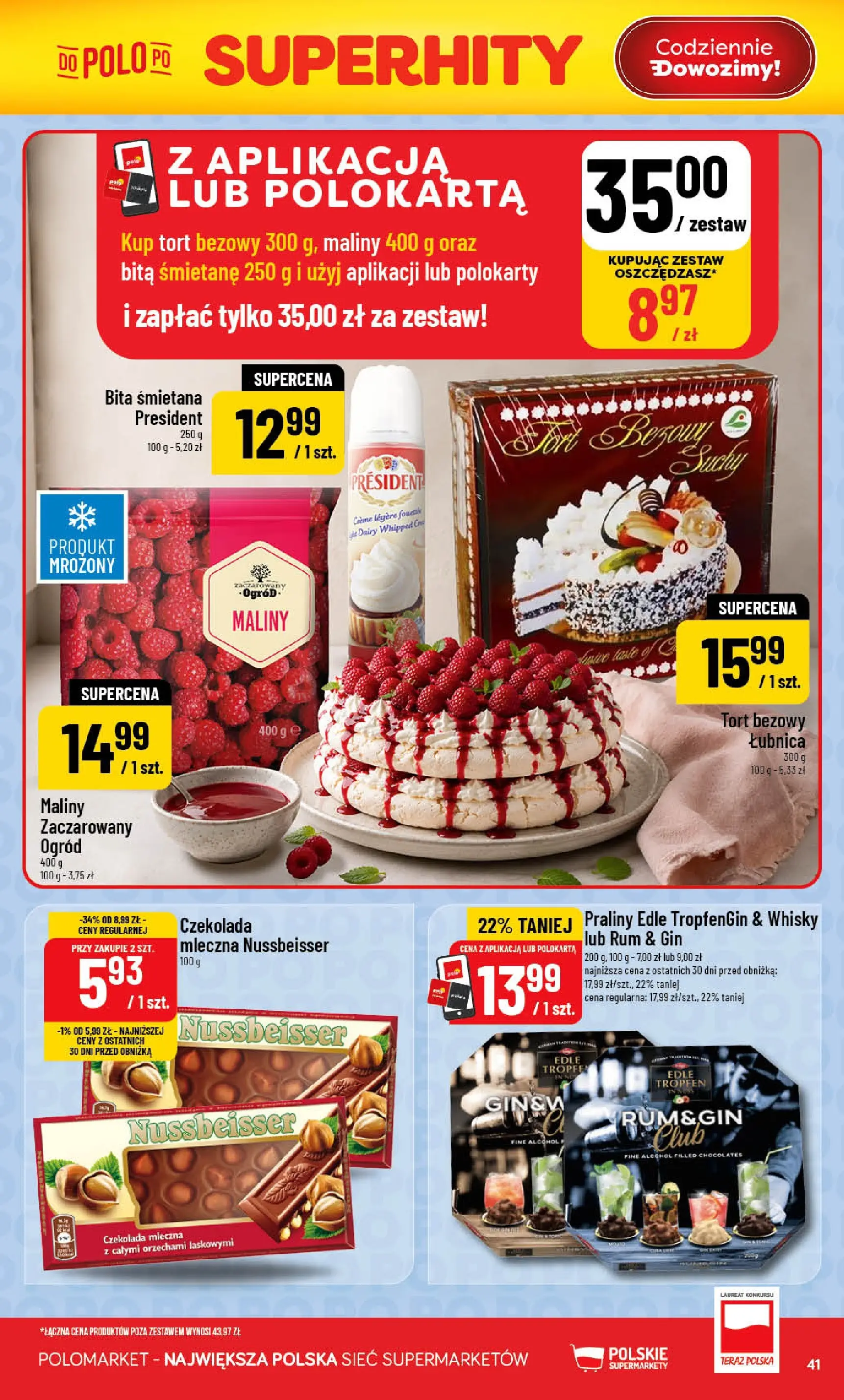 Nowa POLOmarket gazetka od jutra 17.06.2026 | Strona: 41