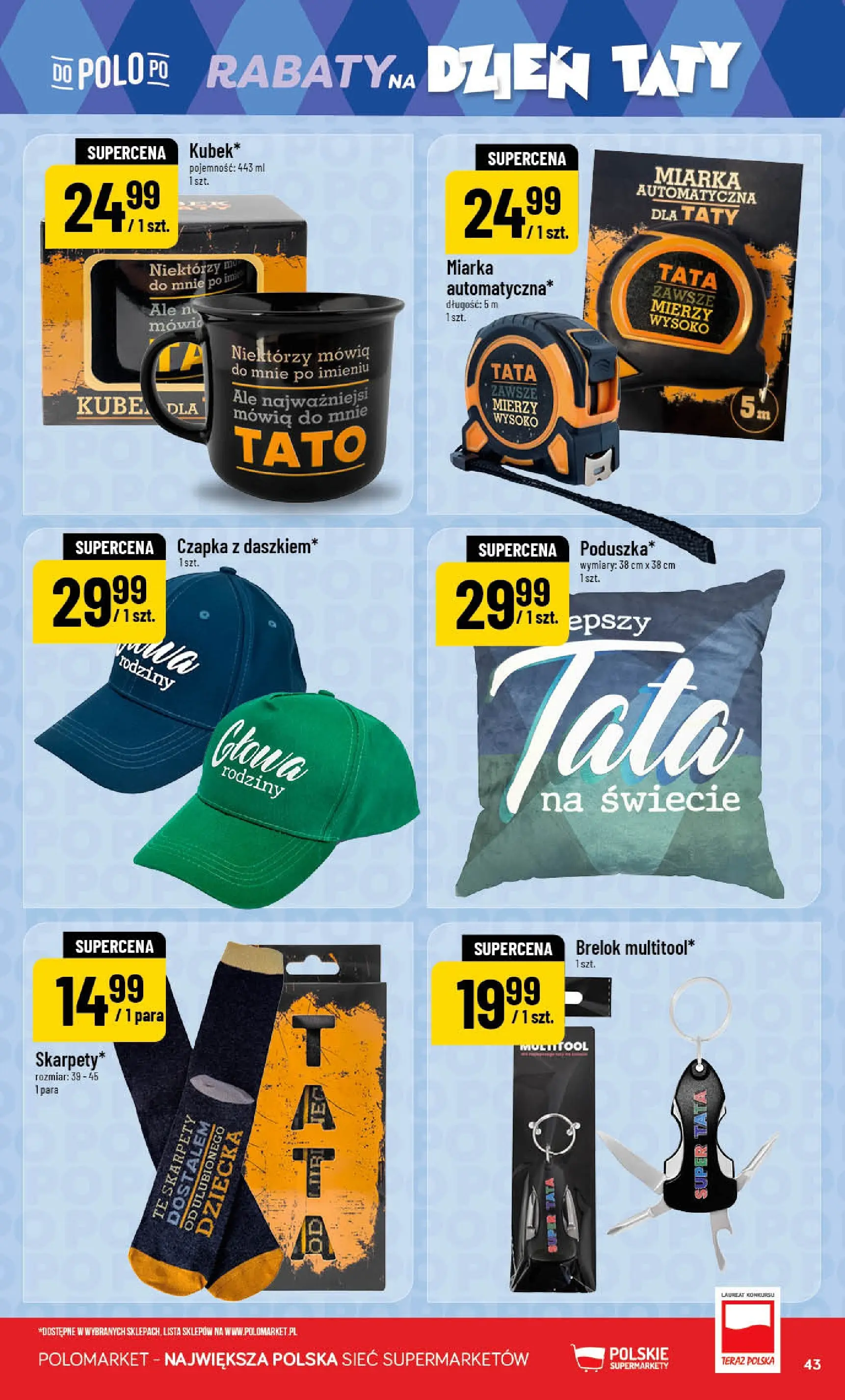 Nowa POLOmarket gazetka od jutra 17.06.2026 | Strona: 43