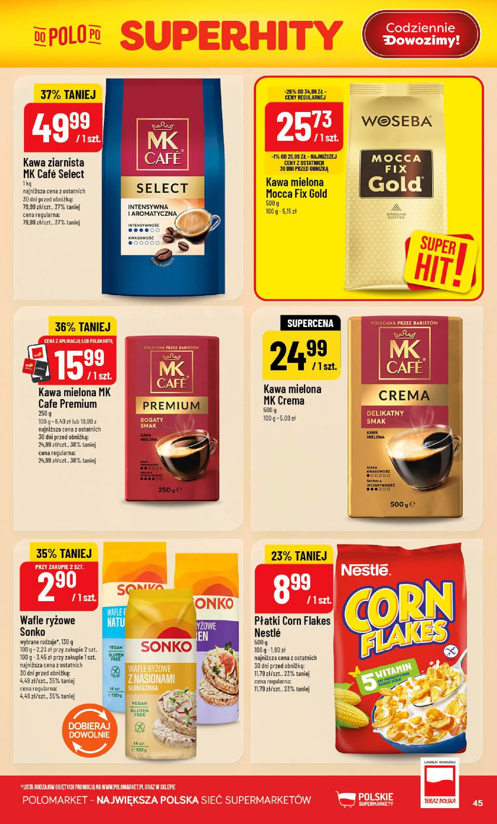Nowa POLOmarket gazetka od jutra 17.06.2026 | Strona: 45