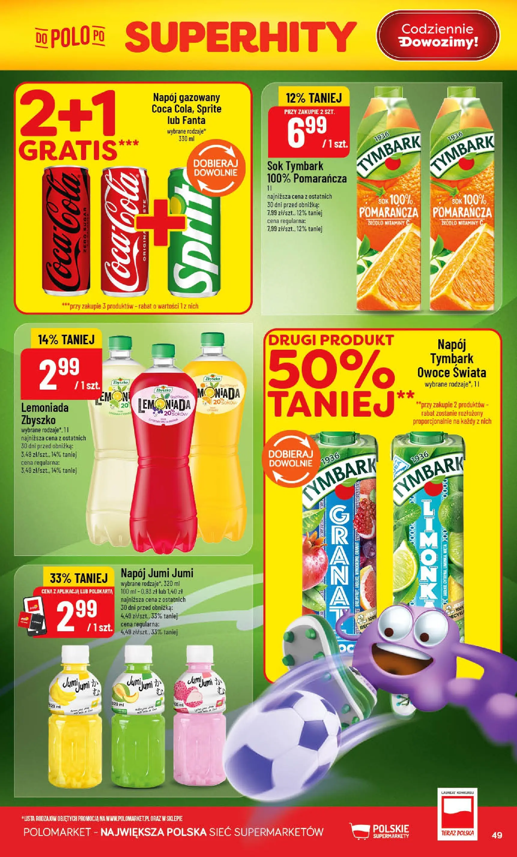 Nowa POLOmarket gazetka od jutra 17.06.2026 | Strona: 49