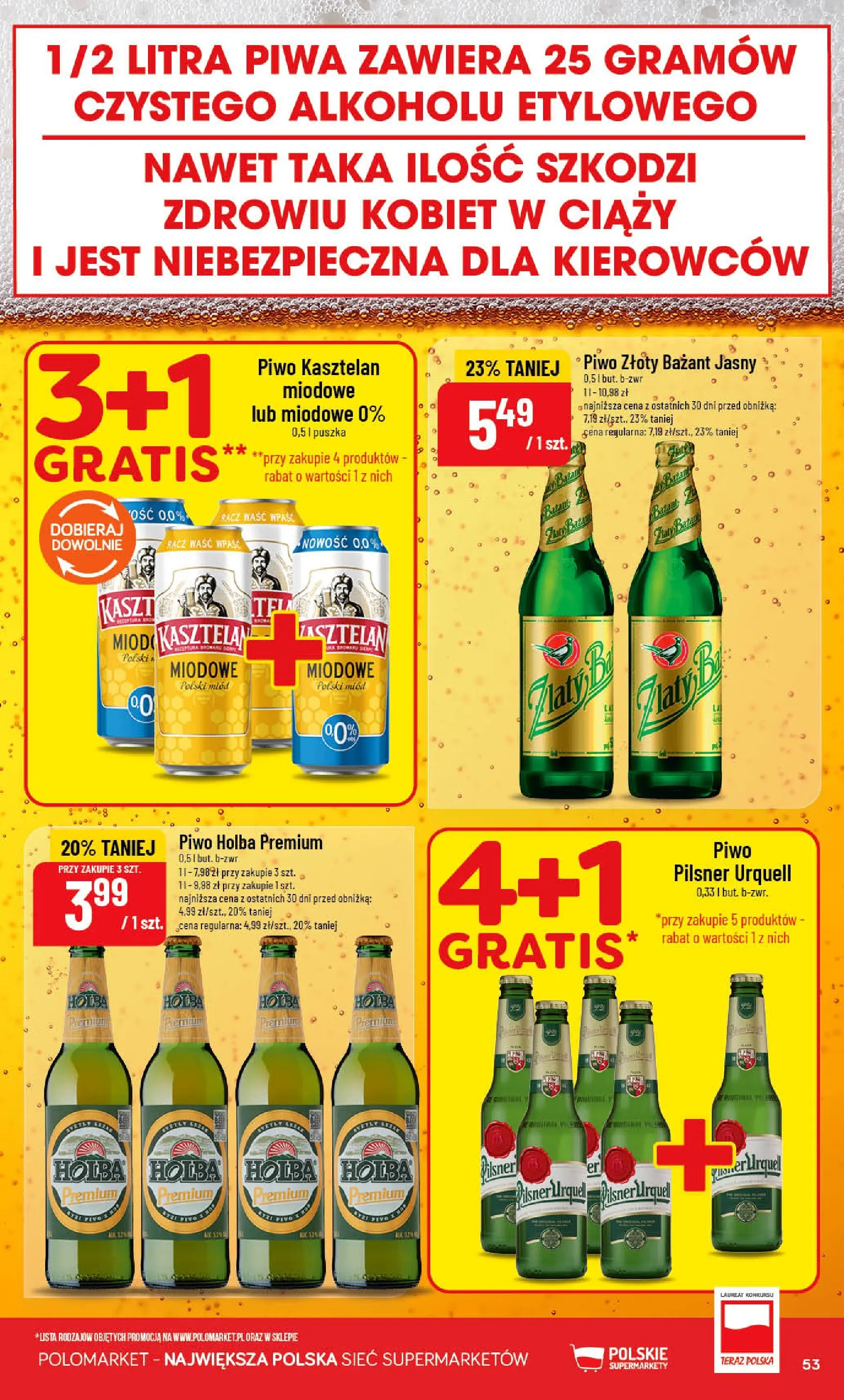 Nowa POLOmarket gazetka od jutra 17.06.2026 | Strona: 53