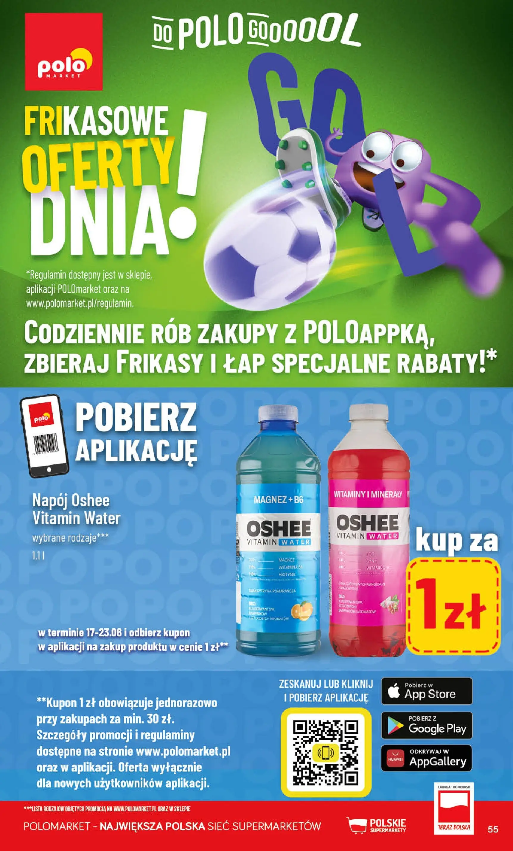 Nowa POLOmarket gazetka od jutra 17.06.2026 | Strona: 55