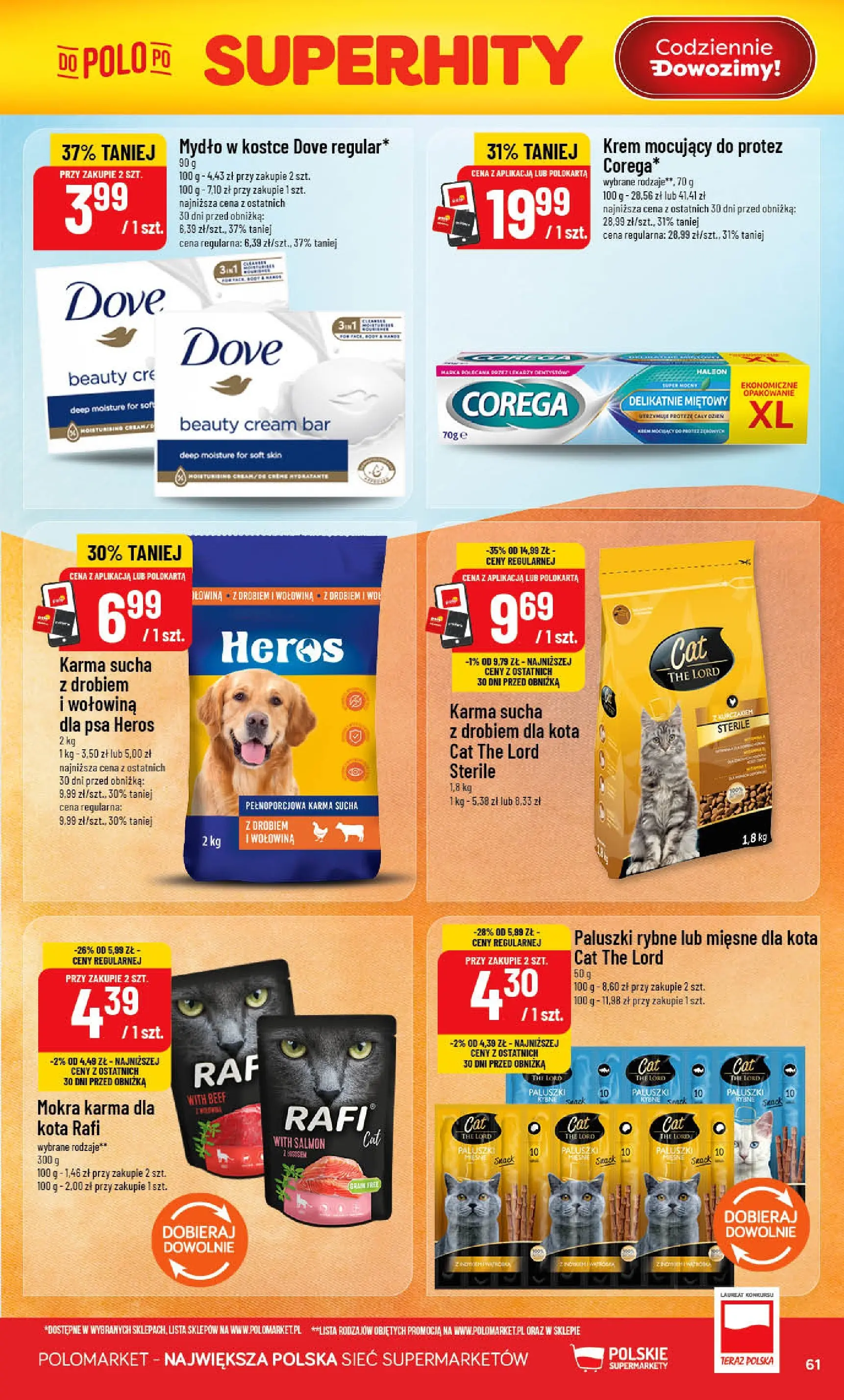 Nowa POLOmarket gazetka od jutra 17.06.2026 | Strona: 61