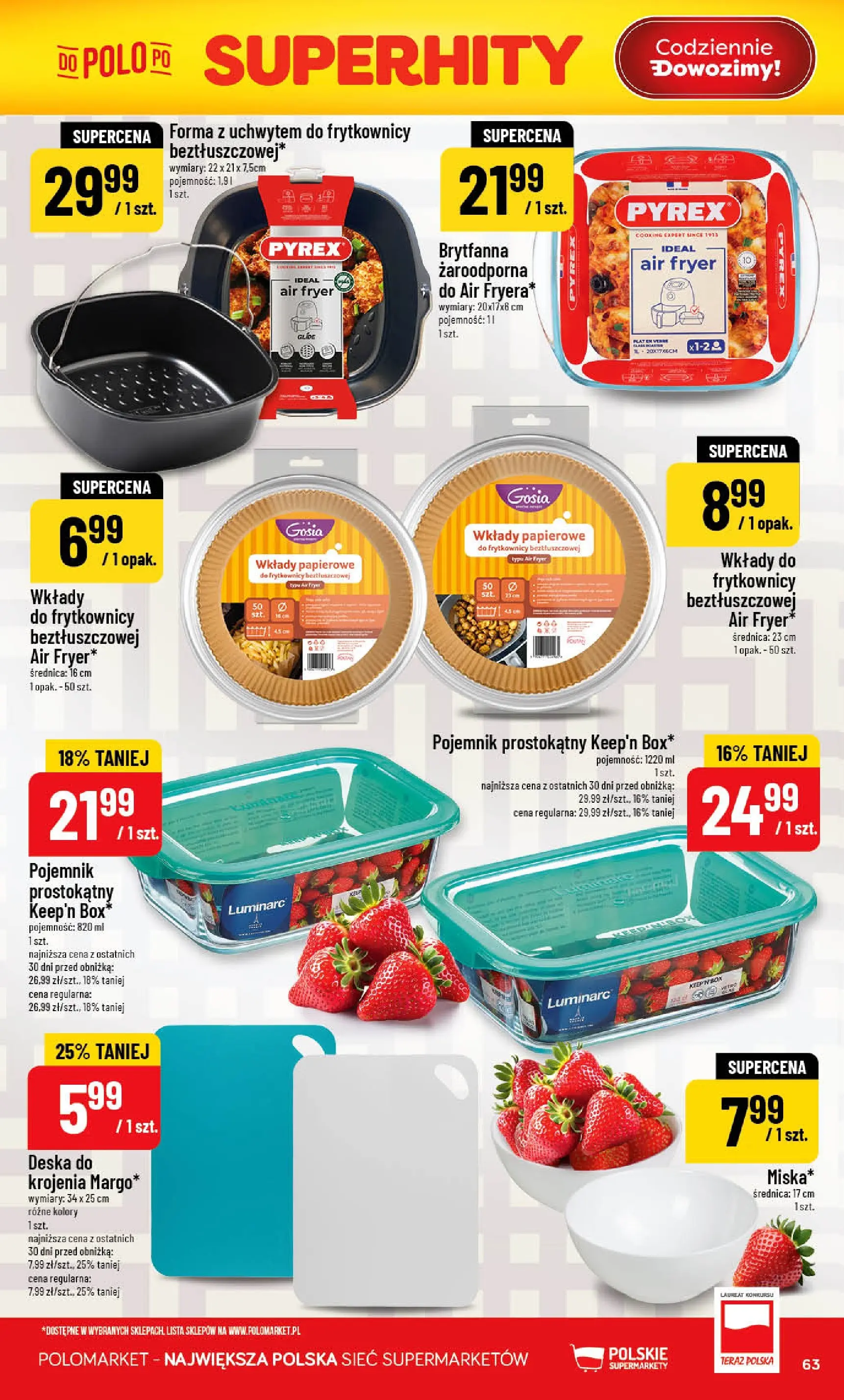 Nowa POLOmarket gazetka od jutra 17.06.2026 | Strona: 63