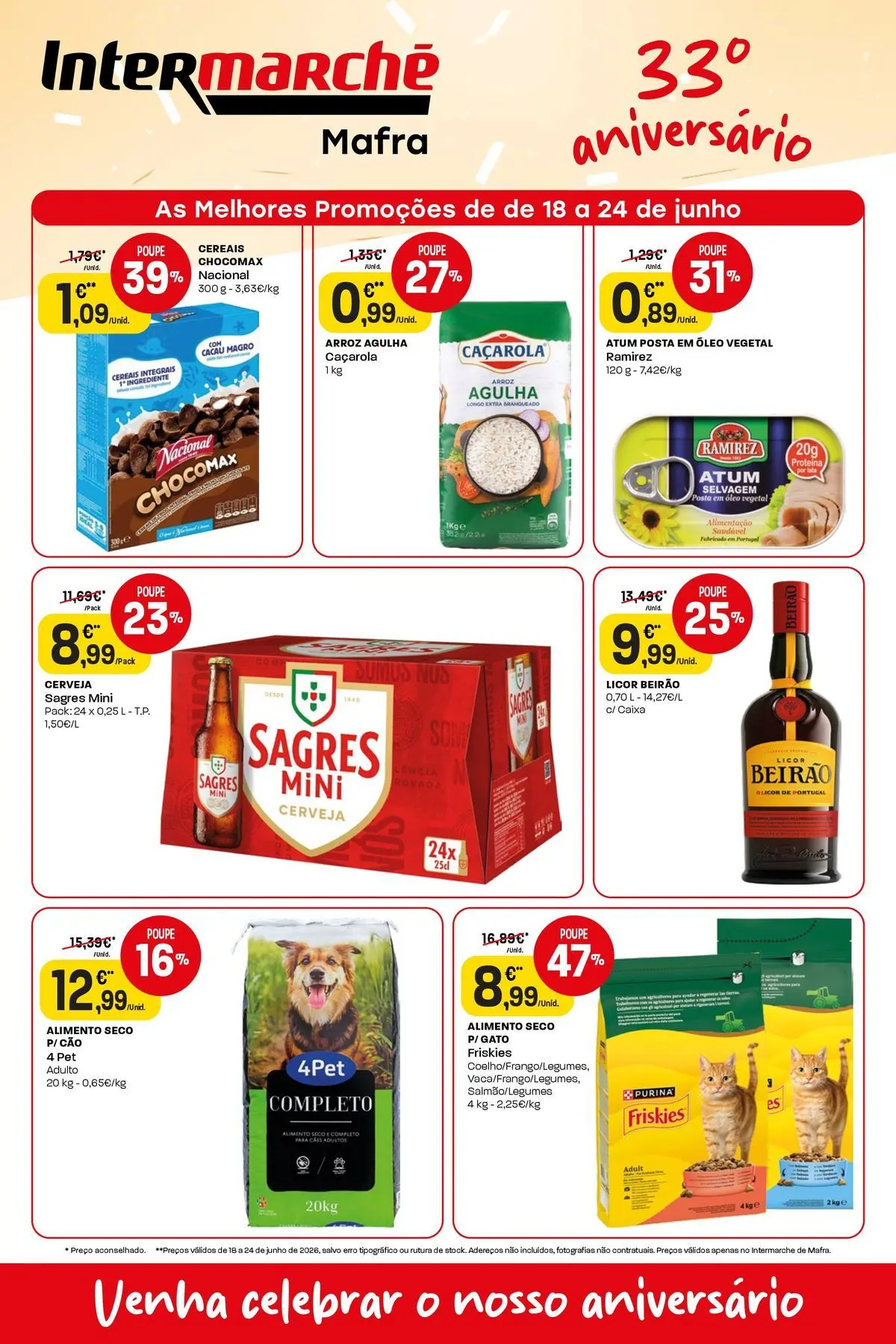 Intermarché Isto é que são preços BAIXOS! » de 18/06/2026 - 24/06/2026 | Página: 51