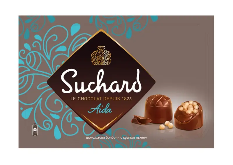 Suchard Шоколадови бонбони различни видове