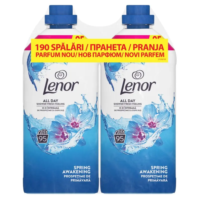 LENOR Омекотител 2х87 или 2х95 пранета