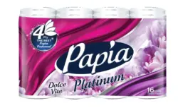 Papia Tоал.хартия, различни видове четирипластова, 16 бр.