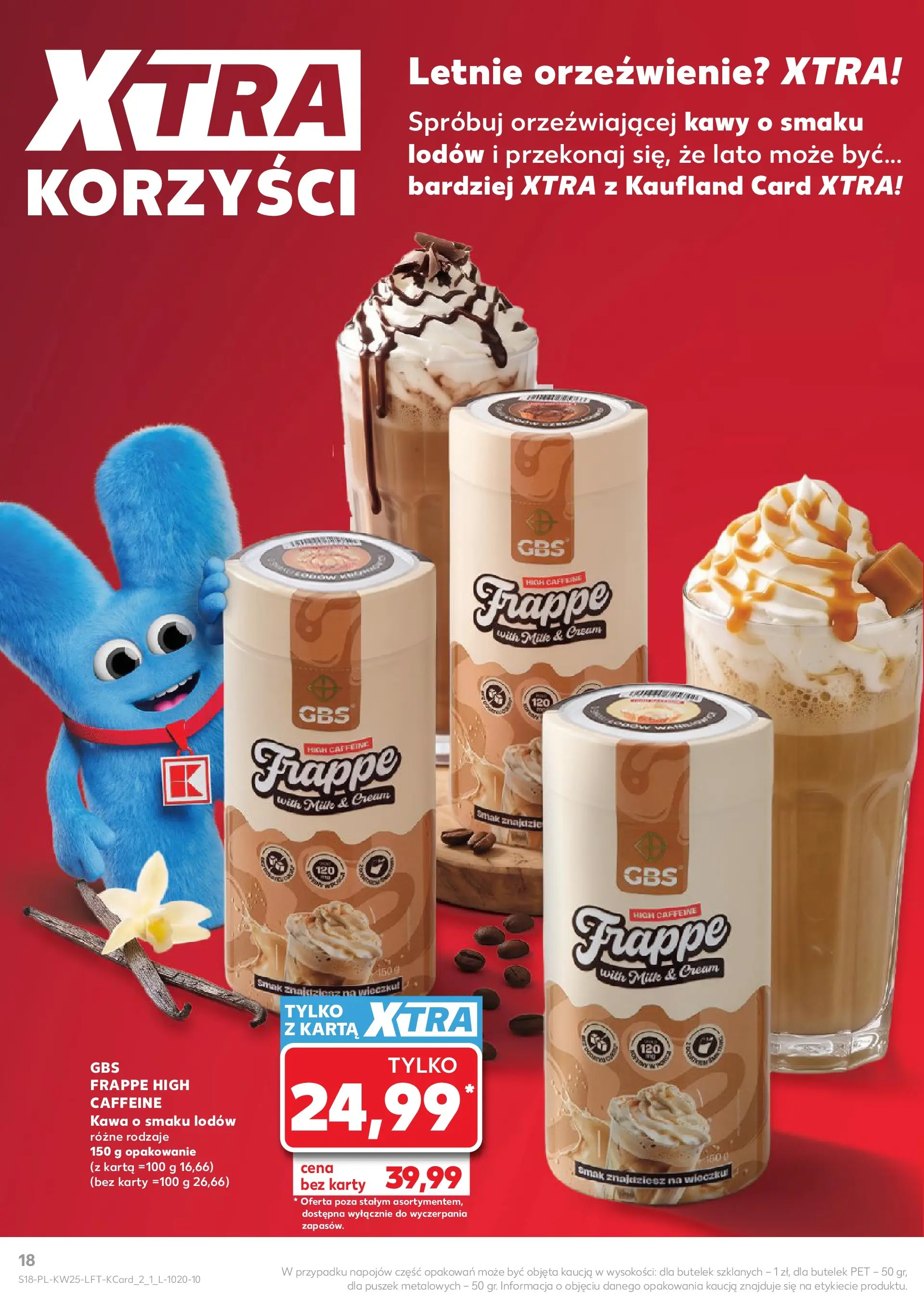 Kaufland gazetka (18.06.2026) - od jutra | Strona: 18 | Produkty: Karta, Kawa Kaufland gazetka od 18.06.2026 - od jutra PDF | Strona: 18 | Produkty: Karta, Kawa