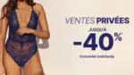 Undiz Ventes priv&eacute;es - au 30.06.2026