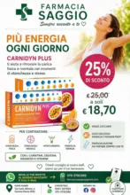Farmacia Saggio Piu energia ogni giorno - al 21.06.2026