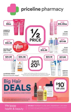 Preview of Priceline Pharmacy catalogue - valid from 17.06.2026