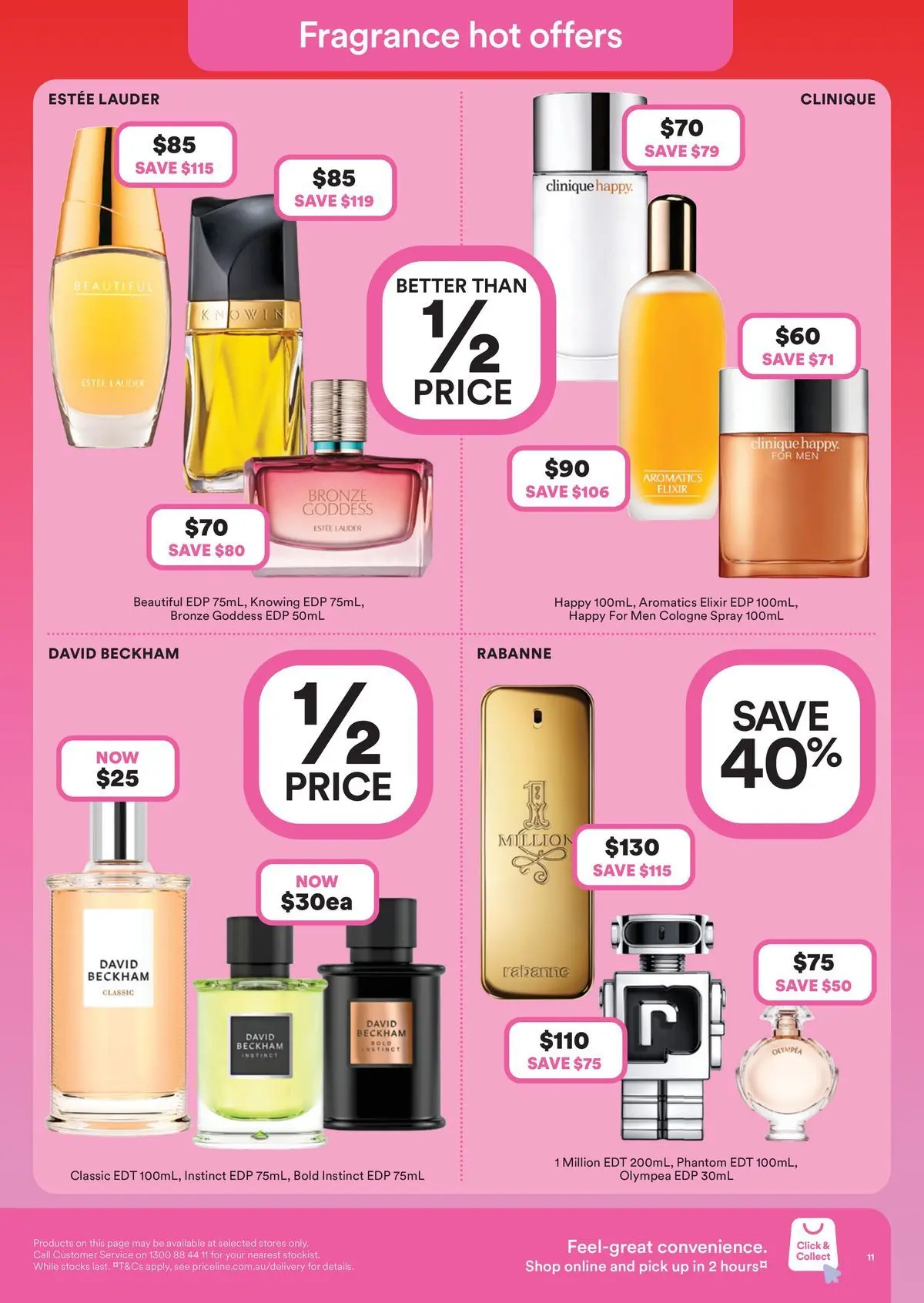 Priceline Pharmacy catalogue Caloundra - 17/06/2026 > weekly / monthly specials | Page: 11 | Products: Fragrance, Cologne