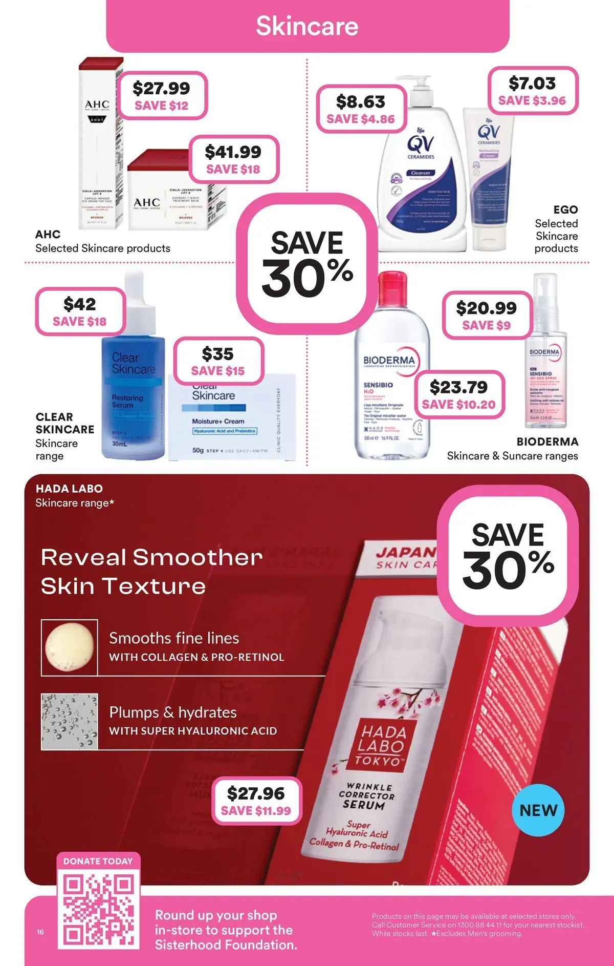 Priceline Pharmacy catalogue Caloundra - 17/06/2026 > weekly / monthly specials | Page: 16 | Products: Cream, Corrector, Collagen