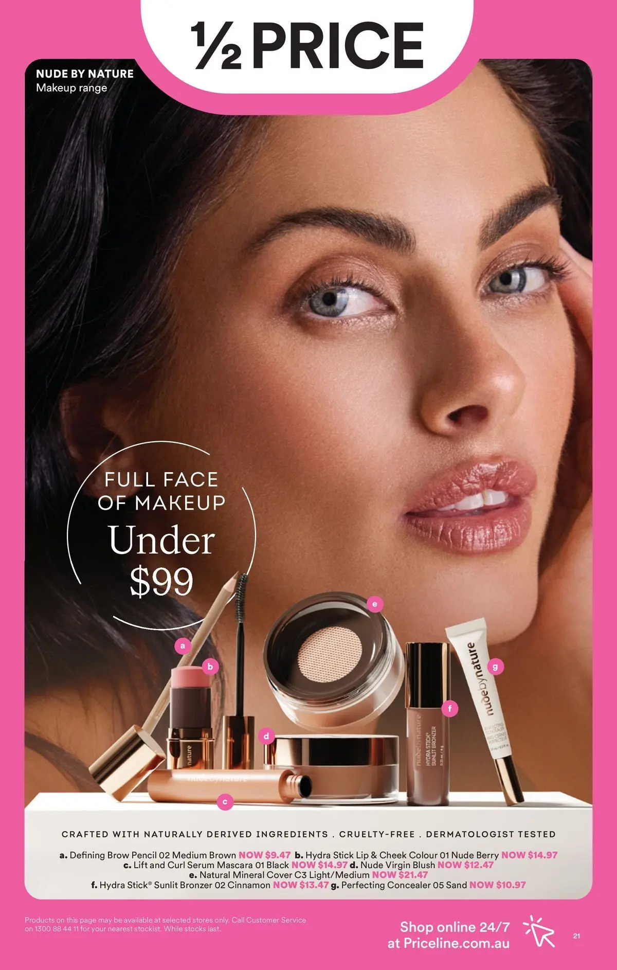 Priceline Pharmacy catalogue Caloundra - 17/06/2026 > weekly / monthly specials | Page: 21 | Products: Concealer, Mascara, Makeup, Pencil