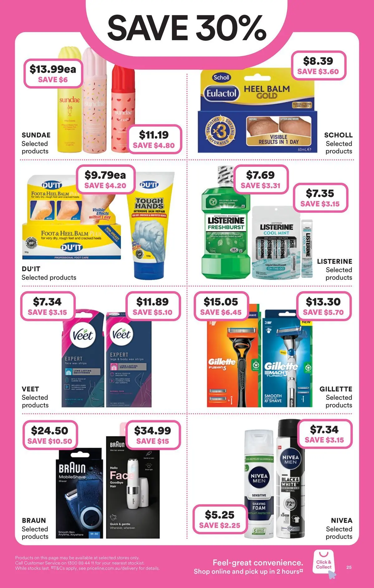 Priceline Pharmacy catalogue Caloundra - 17/06/2026 > weekly / monthly specials | Page: 25 | Products: Heels, Beef, Mouthwash