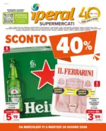 Iperal Sconto 40% - al 30.06.2026
