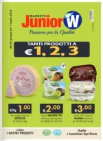 Junior W Tanti prodotti a &euro; 1, 2, 3 - al 01.07.2026