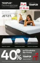 XXXLutz Tempur Spezial - bis 04.07.2026