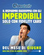 Opportunity Shop Del mese di giugno - al 20.06.2026