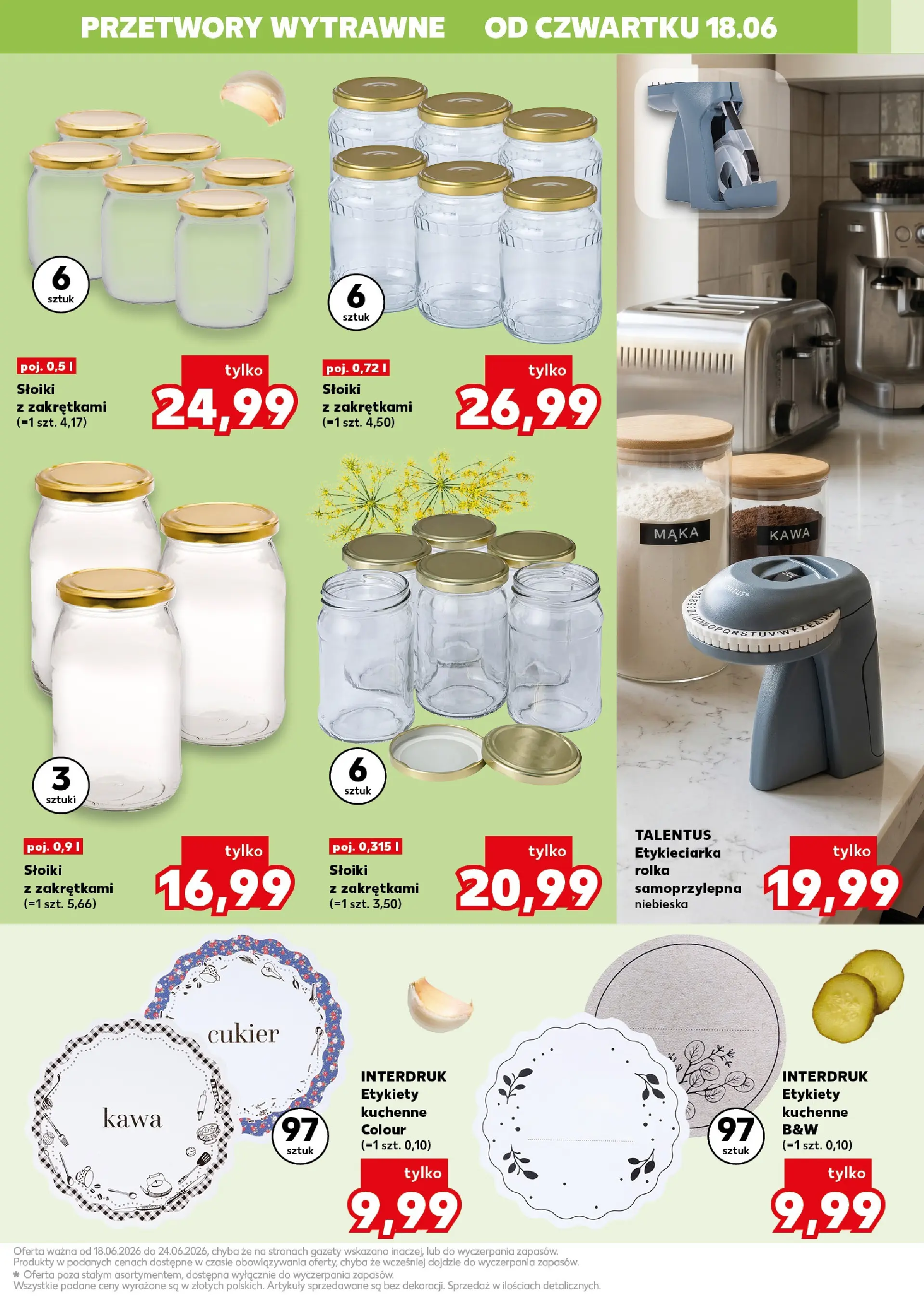 Kaufland gazetka - Gotowanie od 18.06.2026 - od jutra PDF | Strona: 11 | Produkty: Kawa, Cukier