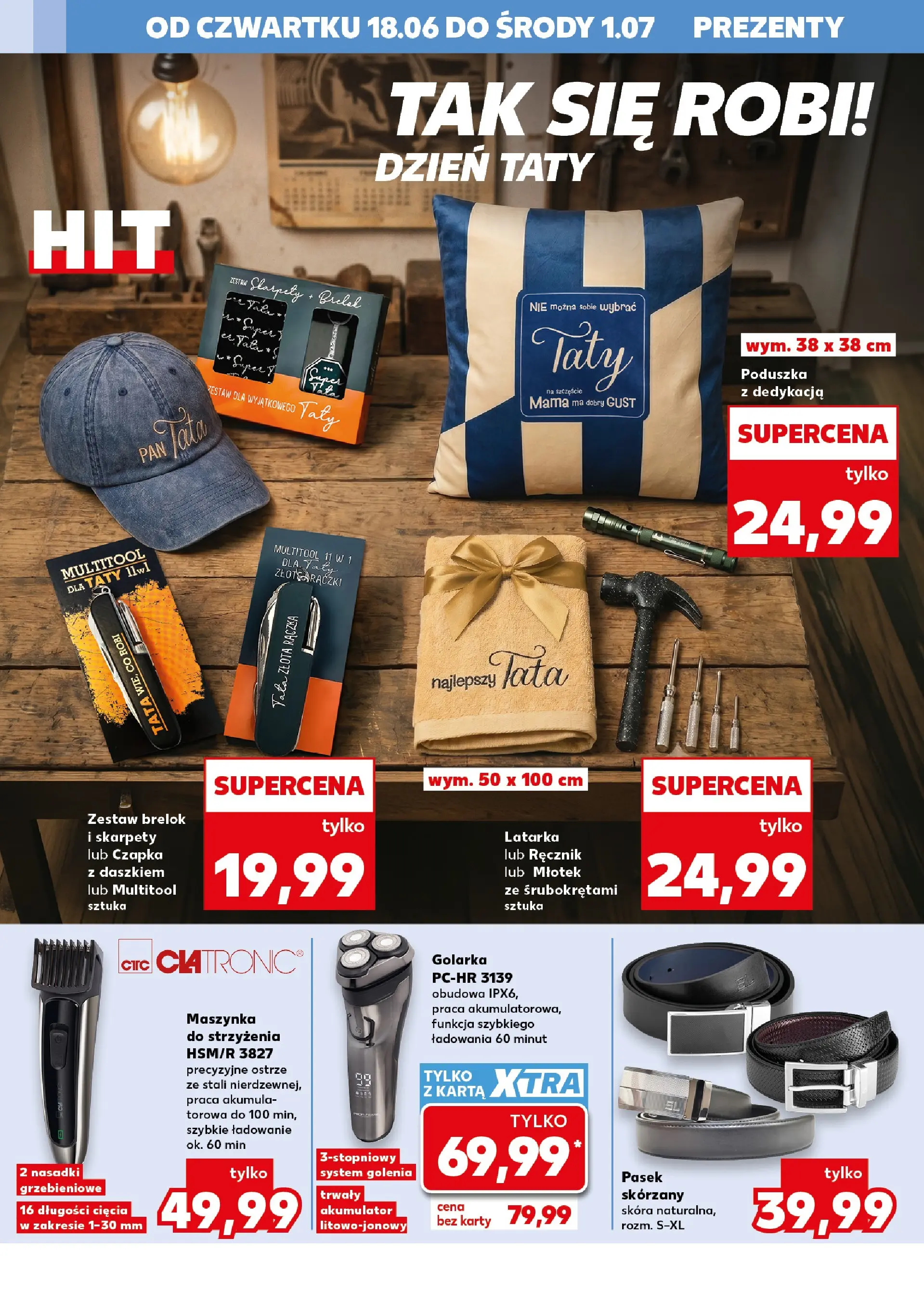 Kaufland gazetka - Złap Okazje od 18.06.2026 - od jutra PDF | Strona: 8 | Produkty: Karta, Czapka, Pasek, Poduszka