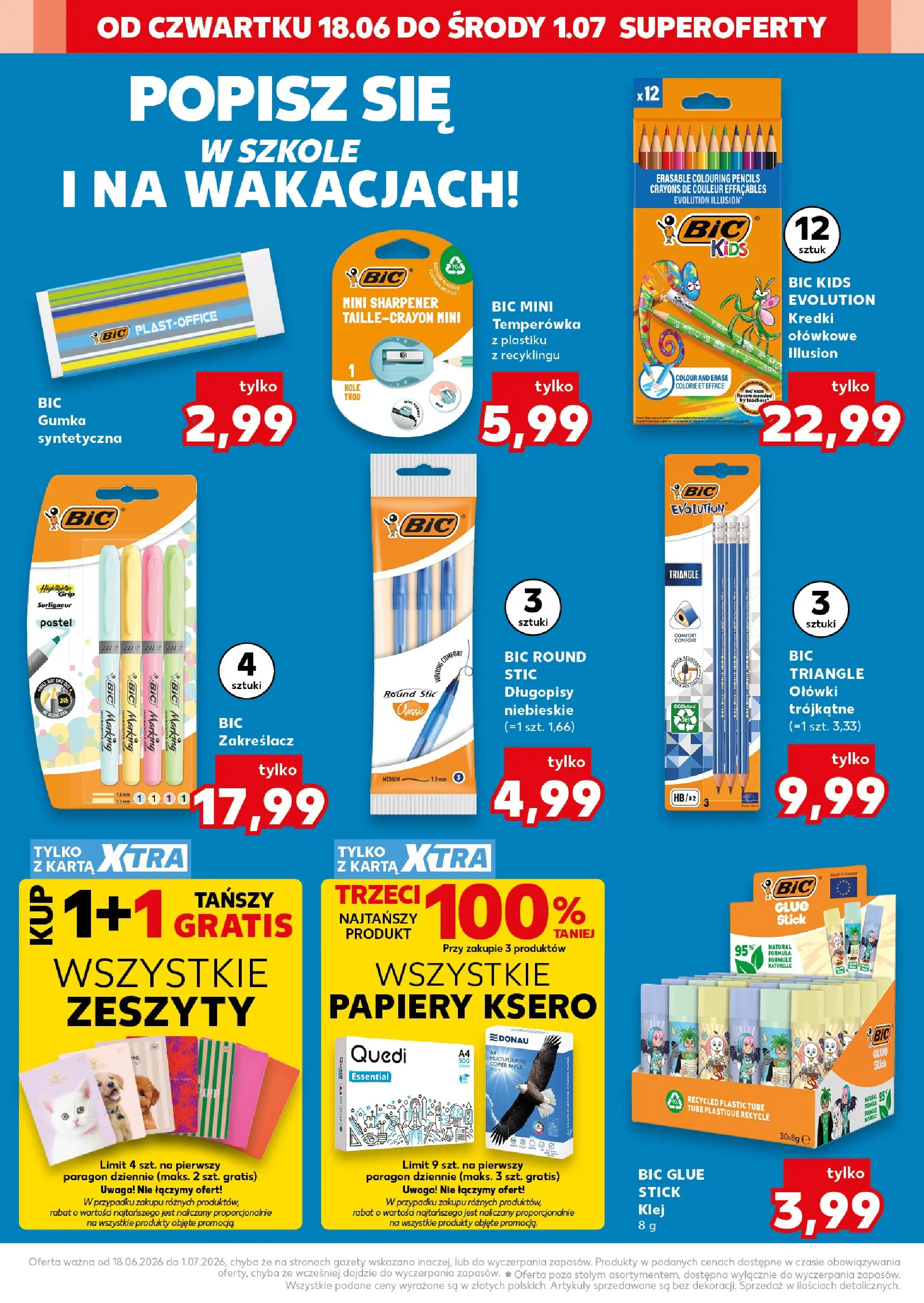 Kaufland gazetka - Złap Okazje od 18.06.2026 - od jutra PDF | Strona: 20 | Produkty: Karta, Temperówka