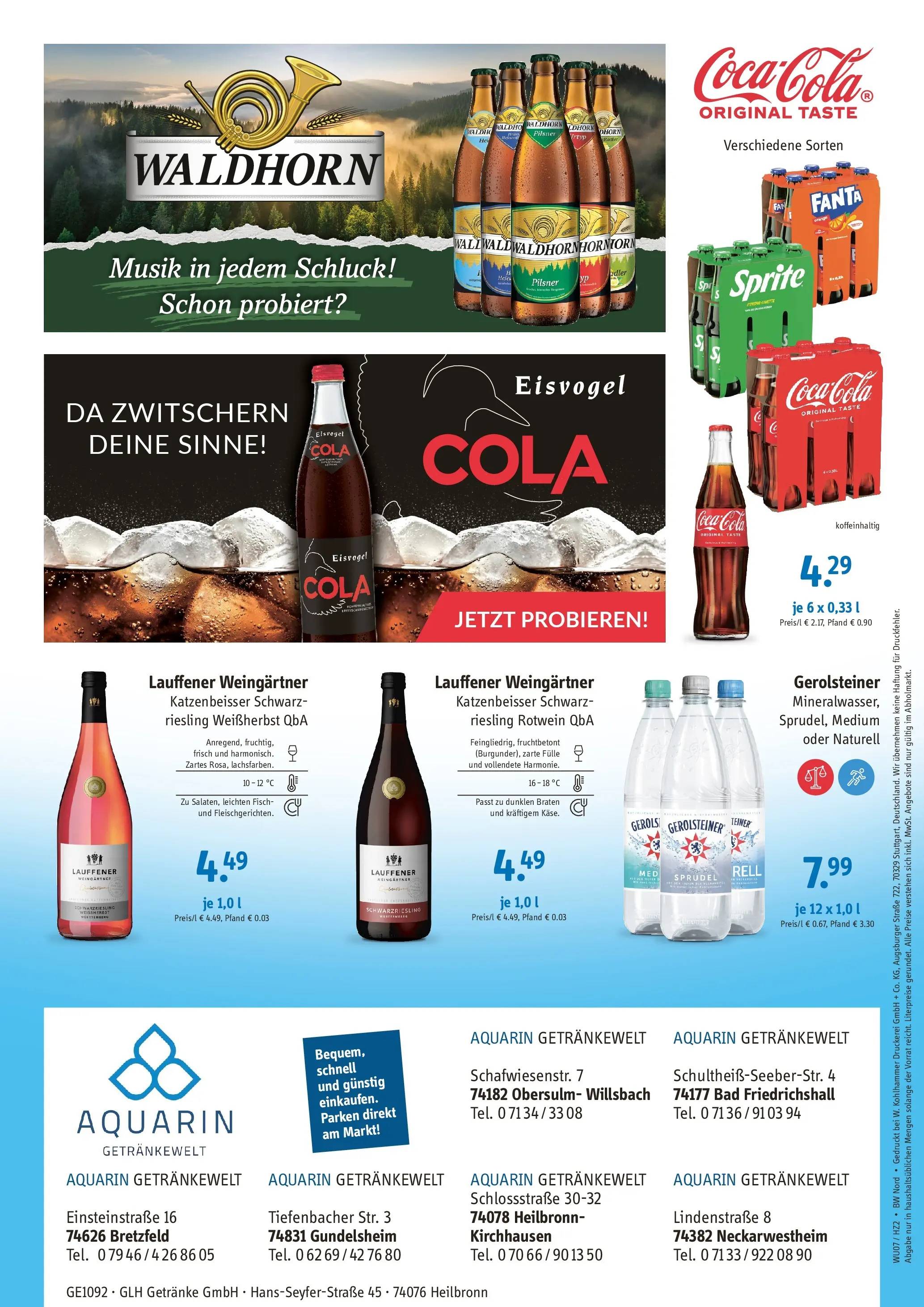 Angebote - GLH Getränke: Angebote (ab 05.07.2026) zum Blättern | Seite: 2 | Produkte: Fanta, Cola, Fisch, Gerolsteiner