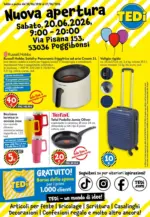 TEDi Nuova apertura - al 22.06.2026