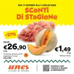 Unes Sconti di stagione - al 01.07.2026
