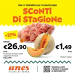 Unes Sconti di stagione - al 01.07.2026