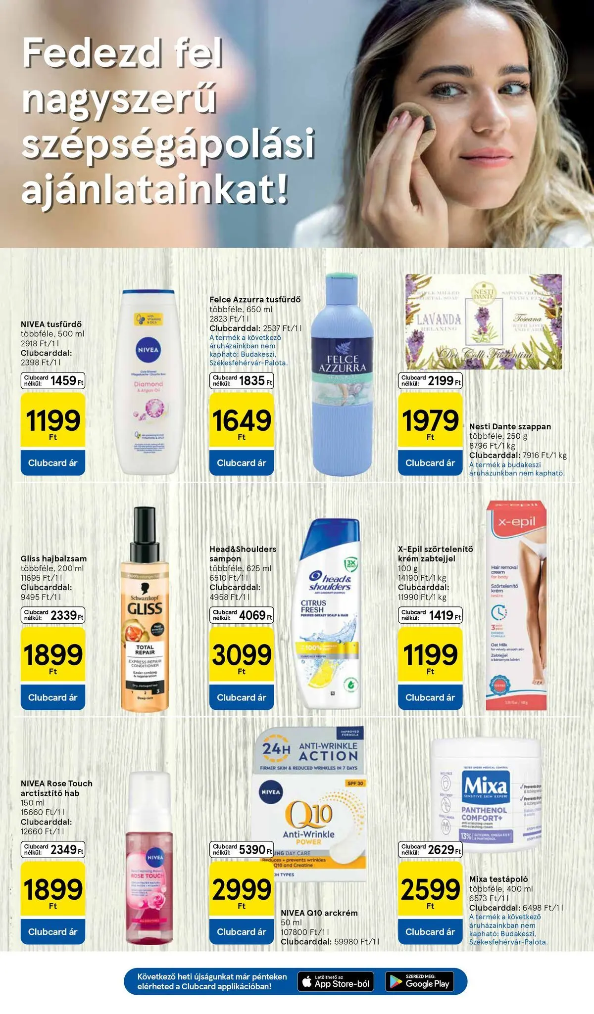 Tesco - Tesco újság érvényessége 2026.06.24-ig - 2026.06.17.-tól - online | Oldal: 9 | Termékek: Arckrém, Hajbalzsam, Szőrtelenítő, Ing